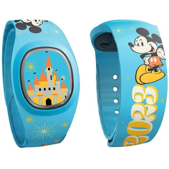 Disney Parks Magic Band Plus Mickey Mouse Castle Snacks Dated 2023 New - Picture 1 of 8